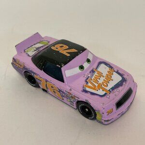 Disney Pixar Cars Crusty Rotor Vinyl Toupee Pink Diecast Toy Figure Character